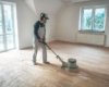 hardwood cleaning with professional tool